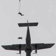 RAF Falcons parachute display team launch 2024 season