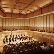 Architect concept of the concert hall