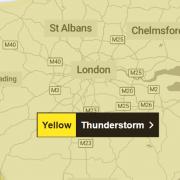 A weather warning has been issued for Oxfordshire and the surround areas.