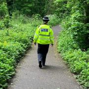 The chase happened in Boxhill Woods in Abingdon.