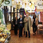 Kevin Hollinrake visits the Covered Market