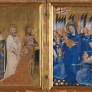 The Wilton Diptych is on display