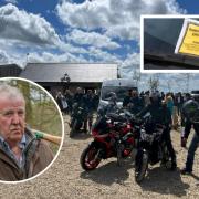 Police have warned tourists visiting Jeremy Clarkson's farm.