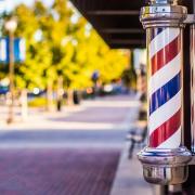 The incident occurred at an Abingdon barbers (file photo).