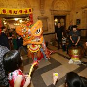 The Chinese New Year celebrations at Oxford Town Hall in 2014