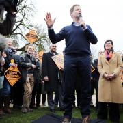 Nick Clegg launches the Lib Dem’s battle bus tour of the UK and supports Layla Moran in Abingdon.       Picture: Kirsty Edmonds