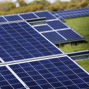 Energy: Solar panels at Oxfordshire’s biggest solar farm in East Hanney, near Wantage