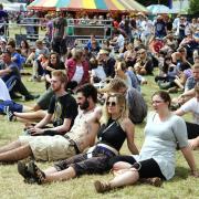 Keep on trucking: Music lovers soak up the atmosphere at Truck Festival in Steventon last July