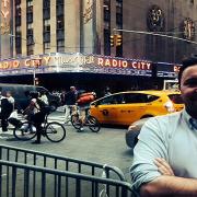 Insight: Oxford Brookes University senior education lecturer Patrick Alexander, pictured during his research trip to New York