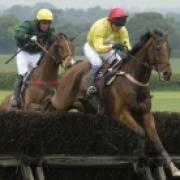 Alex Charles-Jones and Berkeley Court lead Artist's Muse on the way to winning the open maiden race