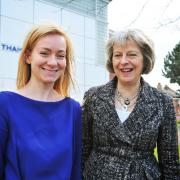 Nicola Blackwood meets with Prime Minister Theresa May last summer