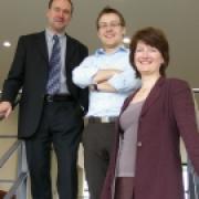 From top: Dr Alasdair Stamps, Dave Fletcher and Lin Bateson