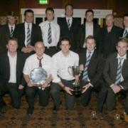 Champions Aston Rowant with their trophies