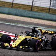 Renault’s Nico Hulkenberg was sixth in second practice at the Chinese Grand Prix Picture: XPB/James Moy Photography