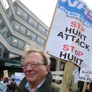 PICTURE: Jon Lewis.DATE: 17.11.2016..LOCATION: Oxford.CATCHLINE: Deer Park and Horton Demo.BOOKED BY: PH / SR.LENGTH: Lead.CONTACT: Lucy Billen TVP.CAPTION: Anti-NHS cuts protestors- including representations for the Horton General Hospital in Banbury,