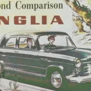 Ford Anglia advertisement 1958