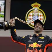 Daniel Ricciardo, pictured celebrating his victory at the Monaco Grand Prix earlier this season, will leave Red Bull at the end of the year and join Renault Picture: AP Photo/Claude Paris