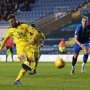James Henry scores from the penalty spot to earn Oxford United a 1-0 victory at home to Gillingham in Sky Bet League One Picture: David Fleming