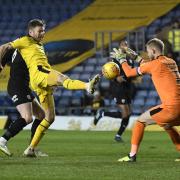 Jamie Mackie put Oxford United 2-0 up early in the second half against Barnsley  Picture: David Fleming