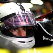 Renault’s Daniel Ricciardo waits to head out on to the circuit during practice Picture: XPB / James Moy Photography Ltd