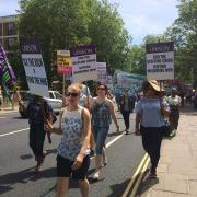 Oxford NHS march