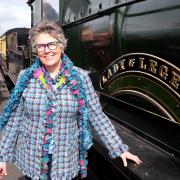 Prue Leith at Didcot Railway Centre in April. Picture: Ric Mellis