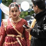 Revellers came in traditional dress and dancers wearing bright coloured clothes and dresses took to the stage adorned with jewels and jewellery