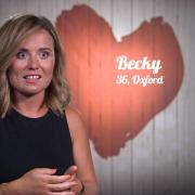 Becky Lee on the Channel 4 show First Dates. Pic: Channel 4