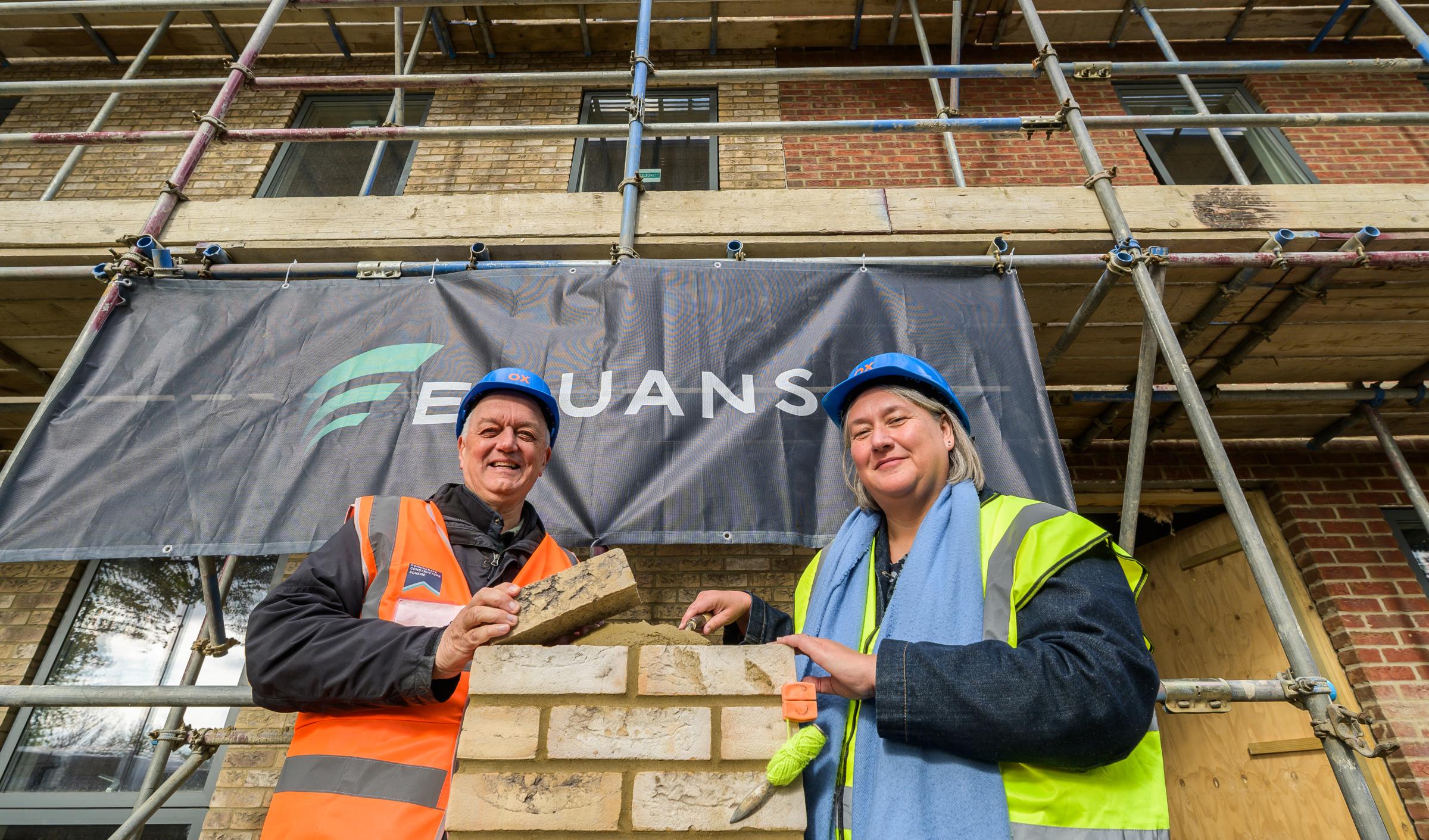 Oxford City Council marks progress on 51 affordable homes