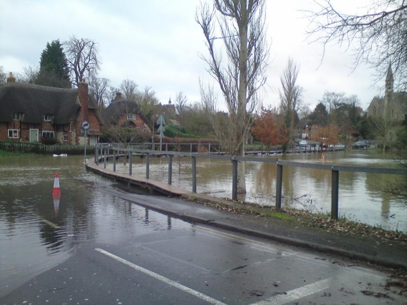 Buses in Oxfordshire disrupted due to village flooding 
