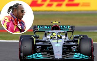 Lewis Hamilton has taken second place in the second practice for the British Grand Prix at Silverstone. Pictures: PA