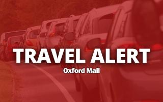 Road closure due to incident in Oxfordshire town