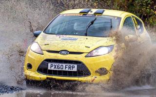 Michael Jenkins in action. Picture: British Rally Media