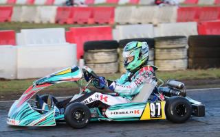 Robbie Blacklaw is set to take part in the British Kart Championships. Picture: Darren Blacklaw