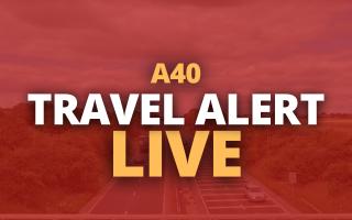 A40: Severe delays near Oxford