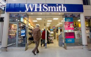 The trial rebrand of the WH Smith logo has been described as 