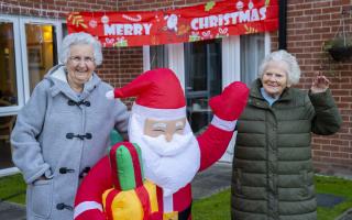 Residents at Millers Grange care home