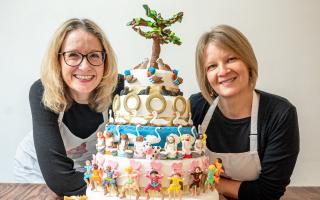 Julia Atkinson and Dawn Robson of Happy Cakes