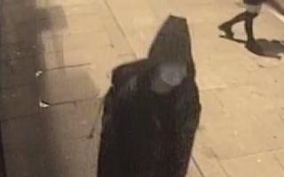 CCTV of the unknown figure who met Jorge Carreno before his death