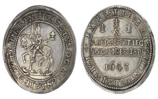 The valuable Oxford coin is to be auctioned in March.