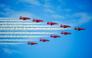 The Red Arrows are scheduled for displays across the UK and abroad in 2024 and will feature at events including the Royal International Air Tattoo, Isle of Man TT and Midlands Air Festival.