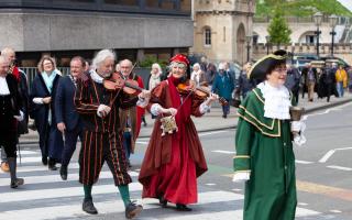 Celebrations in Oxford to mark William Shakespeare's birthday