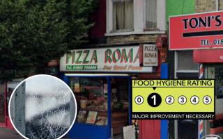 Webs were found at Pizza Roma during its one-out-of-five hygiene inspection.