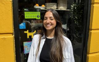 The Art Cafe's boss Giovanna Claudino is pleased to see the hygiene rating rise dramatically.