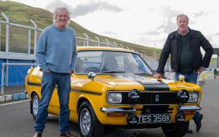 James May with Jeremy Clarkson.
