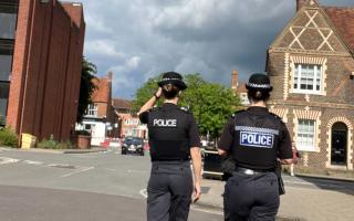 Police officers have responded to reports of anti-social behaviour.