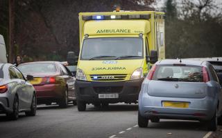 Crisis: Oxfordshire’s ambulance service was forced to spend millions on private firms