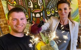 Drinks sparkle at the Coconut Tree, Oxford, as it celebrates the easing of lockdown.
Staff at the independent Sri Lankan restaurant in St Clement’s say they are delighted to be able to welcome back guests.
The restaurant, which serves authentic