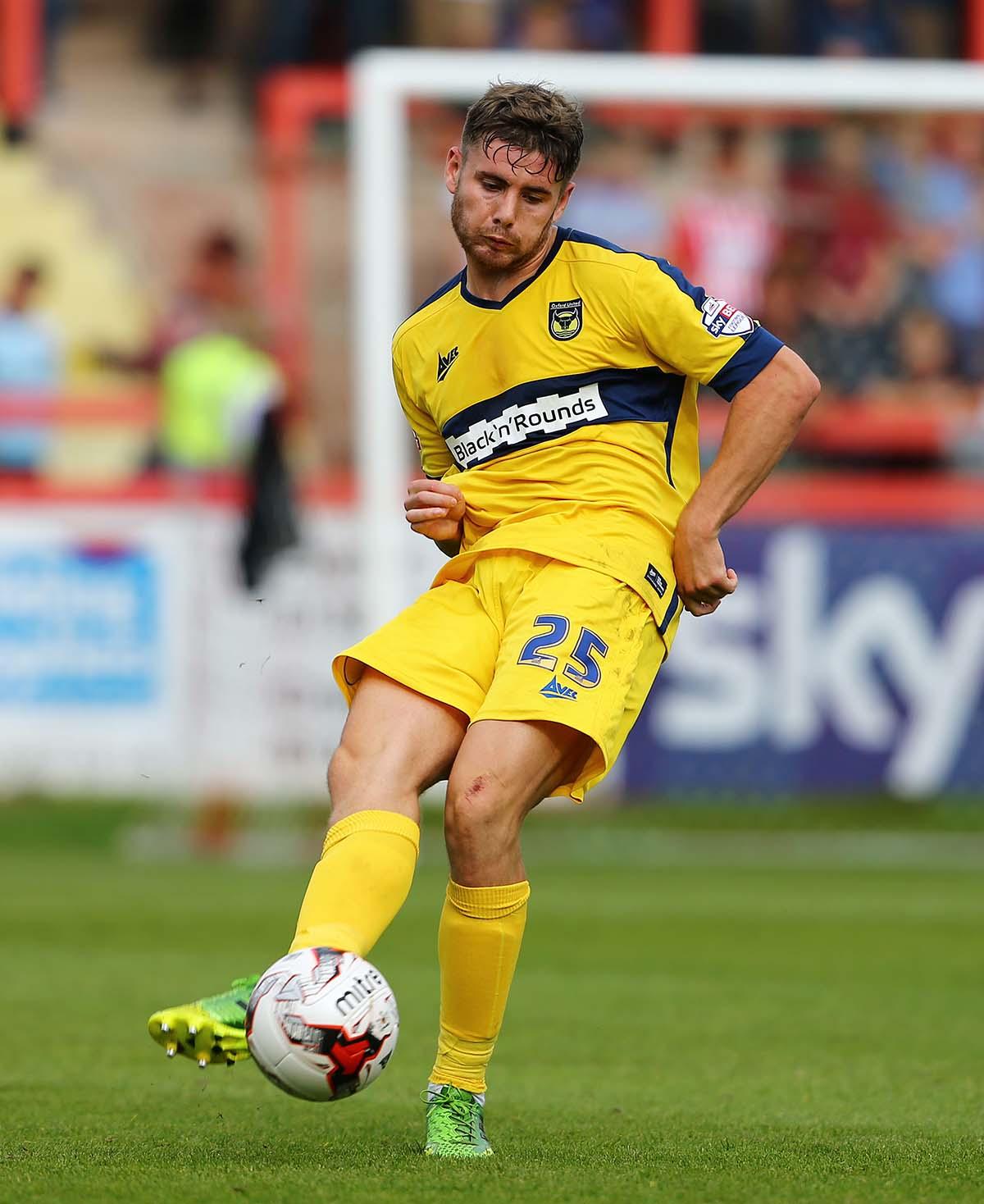 Oxford United play away at Exeter City