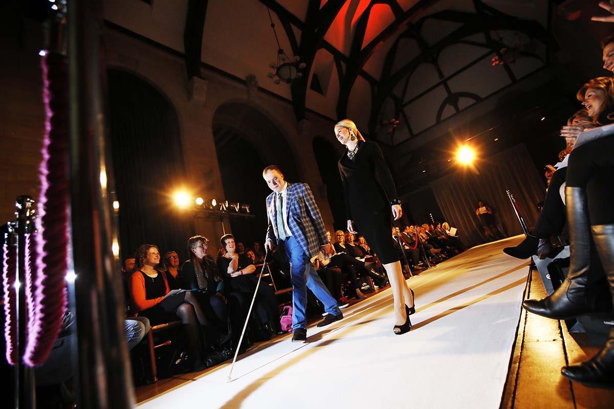 Fashion show in aid of The Silverlining charity which specialises in brain injuries, took place at Rhodes House in Oxford on January 15th 2015.